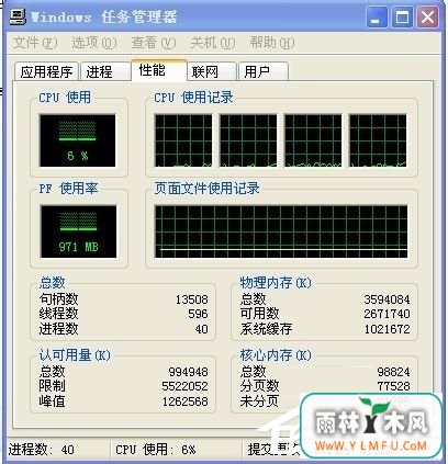 WinXP电脑内存占用过高怎么办?
