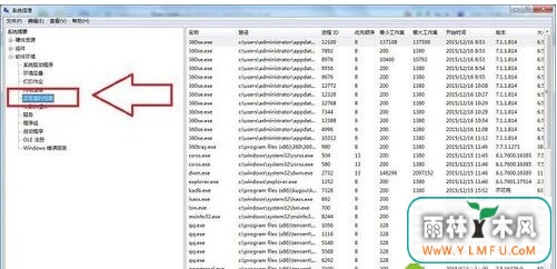 绿茶win7旗舰版系统使用命令查看后台正在运行程序方法-2