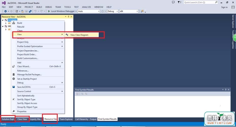 VS2013β鿴ĿClass Diagramͼ?