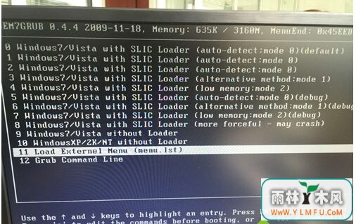 windows7ϵͳOEM7GRUB 0.4.4ʾ޷ϵͳô£