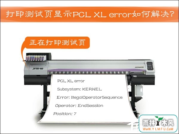 HPӡӡҳʾPCL XL errorĽ