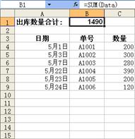 创建Excel文档动态名称的方法讲解