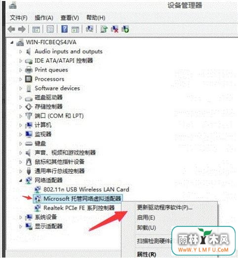 Microsoft 托管网络虚拟适配器
