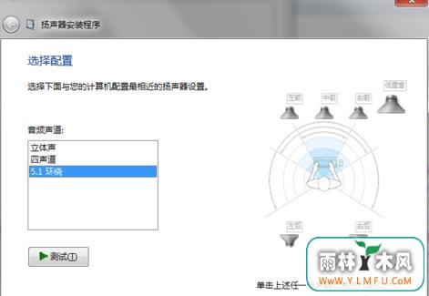 设置5.1环绕