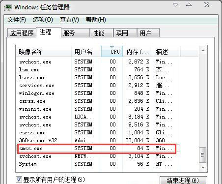 ghost win7ϵͳsmss.exeʲô,ʶ쳣smss.exe̵ķ