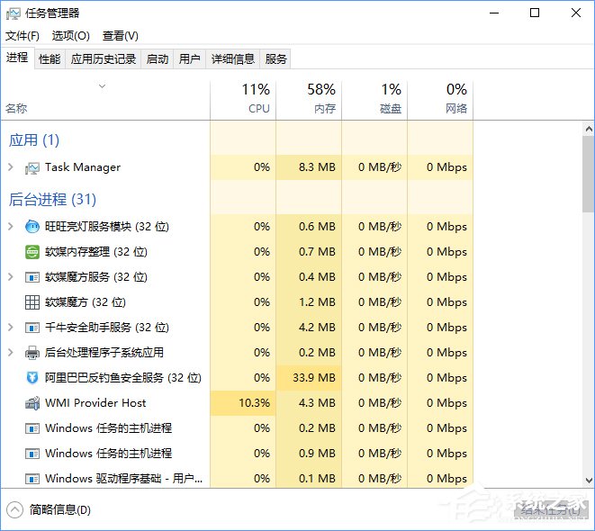 Win10电脑怎么强制关闭程序?