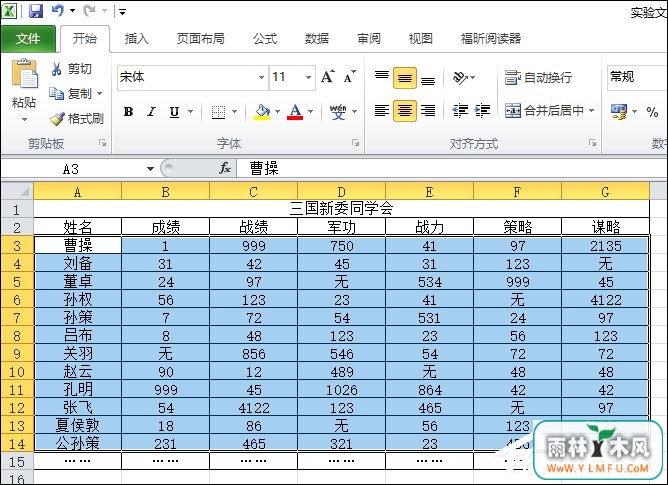 表格如何隔行填充颜色?Excel表格底色隔行填充方法