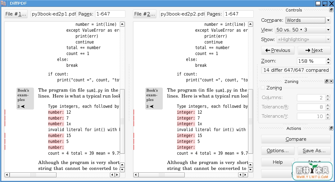 DiffPDF(PDFļȽ)V5.6.7ٷ