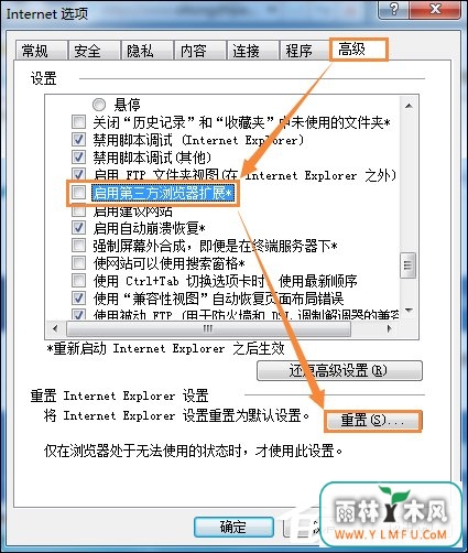 Win7环境下某网站二级网页打不开怎么办?
