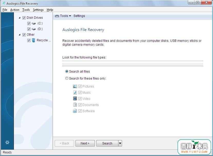 Auslogics File Recovery v1.0