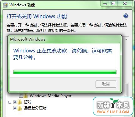 win7 64旗舰版系统卸载Windows media player的方法