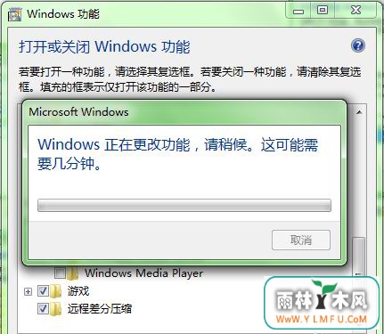 win7 64旗舰版系统卸载Windows media player的方法