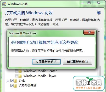 win7 64旗舰版系统卸载Windows media player的方法