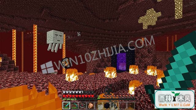 Minecraft Java版与windows 10 下载 雨林木风