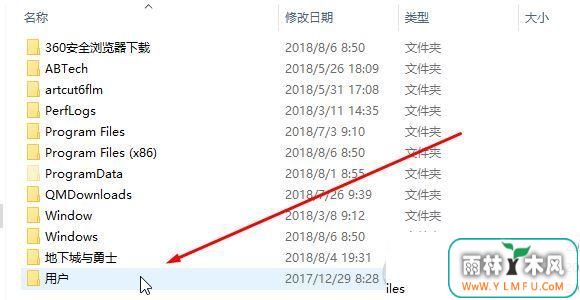 win10ϵͳ UsersļҵUsersļе