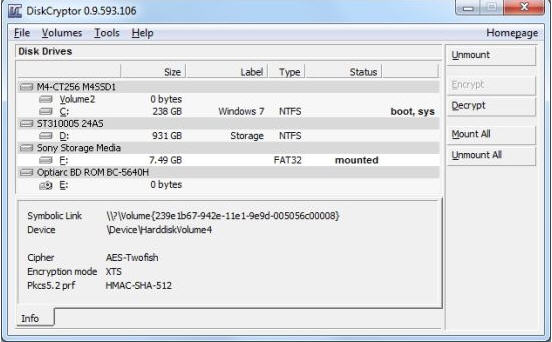 Ӳ̼(diskcryptor) v1.0.835 Ѱ