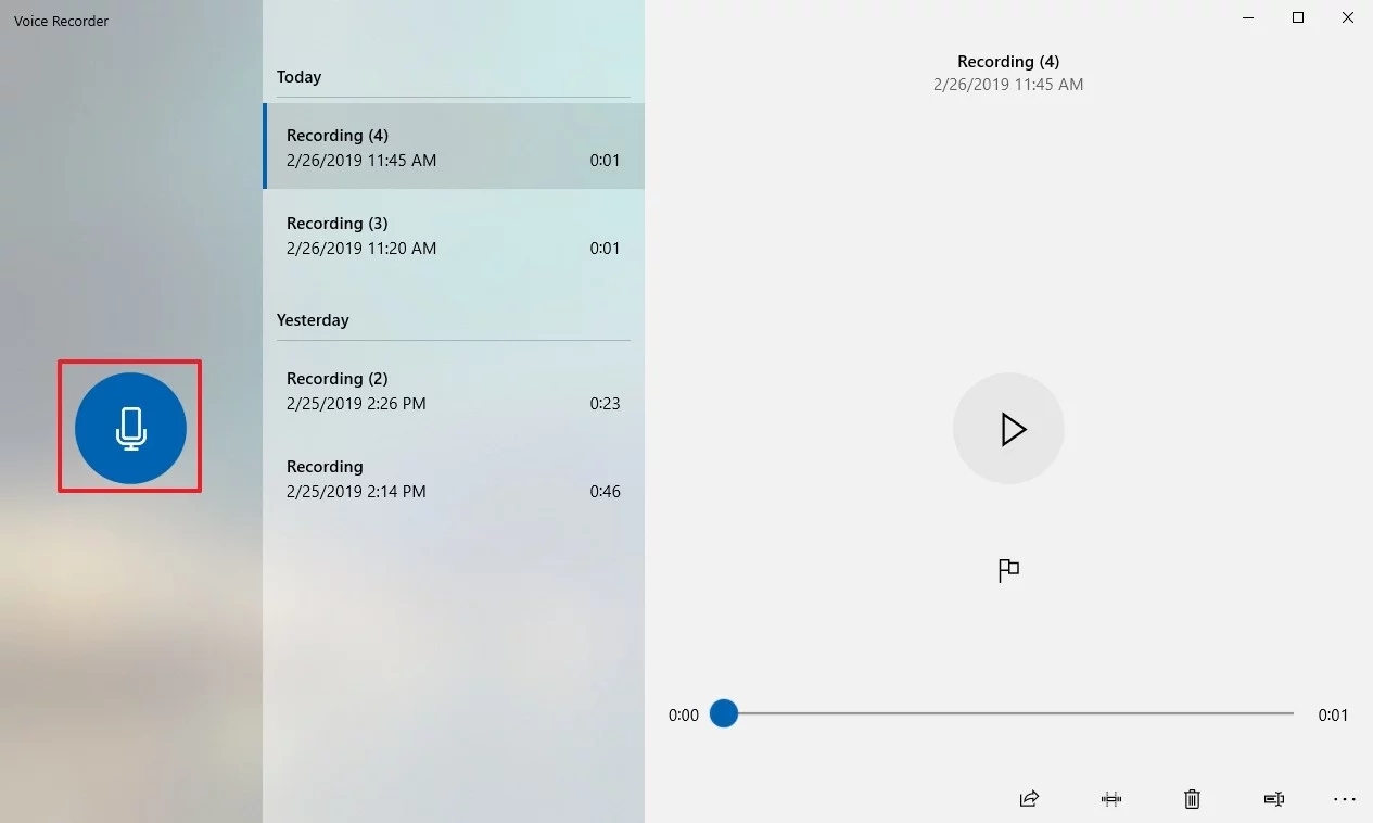 ʹWin10ϵVoice RecorderӦó¼