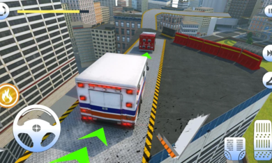 不可能特技-救护车房顶上跳下