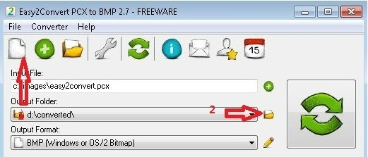 Easy2Convert PCX to BMP