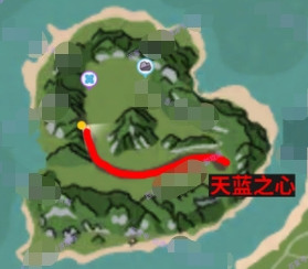 创造与魔法旧天蓝之心在哪里 创造与魔法旧天蓝之心位置一览